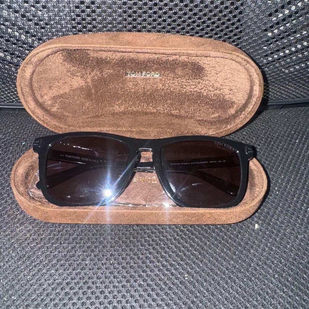 Tom Ford Black Sunglasses with Case